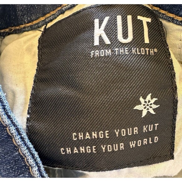 KUT from the KLOTH SHORTS Jeans Womens 0 Gidget Fray Denim 4” Inseam - Picture 13 of 16
